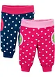 Lot de 2 pantalons sweat bébé coton, bpc bonprix collection