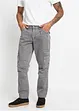 Pantalon cargo 100% coton, coupe droite et loose, bonprix