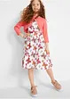 Kleid + Gürtel + Bolero (3-tlg. Set), bonprix