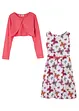 Kleid + Gürtel + Bolero (3-tlg. Set), bonprix