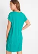 Boxy-Jerseykleid aus Bio-Baumwolle, Kurzarm, bonprix