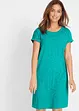 Boxy-Jerseykleid aus Bio-Baumwolle, Kurzarm, bonprix