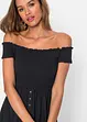 Robe avec détail smocké, bonprix