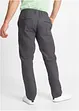 Regular Fit Chino-Schlupfhose mit Leinenanteil, Straight, bonprix