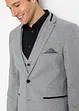 Anzug mit Weste (3-tlg.Set), Regular Fit, bonprix