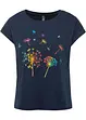 T-Shirt mit floralem Print, bonprix