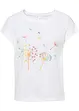 T-Shirt mit floralem Print, bonprix