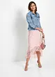 Jeansjacke mit Stickerei, bonprix