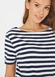 T-Shirt mit U-Boot-Ausschnitt, bonprix