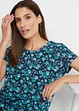 Shirtkleid mit seitlichen Schlitzen aus reiner Baumwolle (2er Pack), bonprix