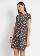 Shirtkleid mit seitlichen Schlitzen aus reiner Baumwolle (2er Pack), bonprix