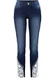 Jean Skinny, dentelle, bonprix