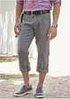 Regular Fit Leinenhose mit Turn-Up, Straight, bonprix