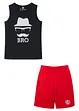 Tanktop und kurze Hose (2-tlg.Set) aus Bio Baumwolle, bonprix