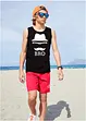 Tanktop und kurze Hose (2-tlg.Set) aus Bio Baumwolle, bonprix