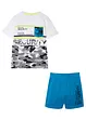 T-shirt et bermuda 100% coton (ens. 2 pces), bonprix