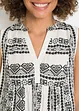 Blouse sans manches imprimée, bonprix