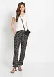 Henleyshirt mit Spitze, bonprix