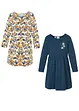 Lot de 2 robes en jersey 100 % coton, bonprix