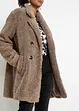 Manteau court oversize aspect laine, RAINBOW