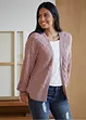 Ajour-Strickjacke, bonprix