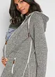 Fleece-Umstands- und Tragejacke, bonprix