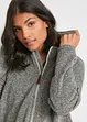 Fleece-Umstands- und Tragejacke, bonprix