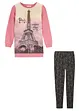 Mädchen Sweatshirt + Leggings (2-tlg. Set), bonprix