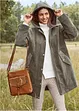 Warmer Cord-Parka mit Teddy-Futter in der Kapuze, in A-Linie, bonprix