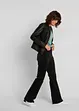 Stretch-Cord-Schlaghose mit High-Waist-Bequembund, bonprix