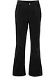 Stretch-Cord-Schlaghose mit High-Waist-Bequembund, bonprix