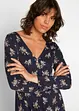 Bedrucktes Maxikleid, langarm, bpc bonprix collection