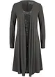 Shirtkleid in Doppeloptik aus nachhaltiger Viskose, bonprix