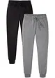 Lot de 2 pantalons de jogging, bonprix