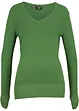 Feinstrick-Pullover mit V-Ausschnitt, bonprix