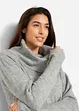 Oversize-Strickkleid mit Rollkragen, bonprix