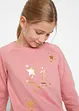 Sweat-shirt fille à paillettes, bonprix