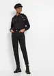 Pantalon extensible avec pierres brillantes, RAINBOW