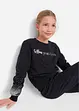 Mädchen Sweatshirt + Sweathose (2-tlg. Set), bonprix