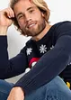 Pullover mit Weihnachtsmotiv, bonprix