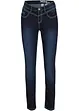 Slim Jeans Mid Waist, Kontrastnähte, bonprix