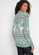 Norweger-Pullover mit Turtleneck, bonprix