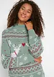 Norweger-Pullover mit Turtleneck, bonprix