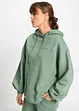 Oversize-Kapuzen-Sweatshirt aus weichem Baumwoll-Mix, bonprix
