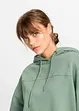 Oversize-Kapuzen-Sweatshirt aus weichem Baumwoll-Mix, bonprix
