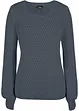 Pullover mit Strukturstrick, bonprix