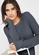 Pullover mit Strukturstrick, bonprix