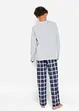 Jungen Pyjama mit Bio-Baumwolle (4-tlg. Set), bonprix