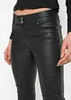 Lederimitat-Hose mit Biker-Details, bonprix