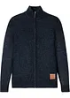 Strickjacke mit Stehkragen, bonprix